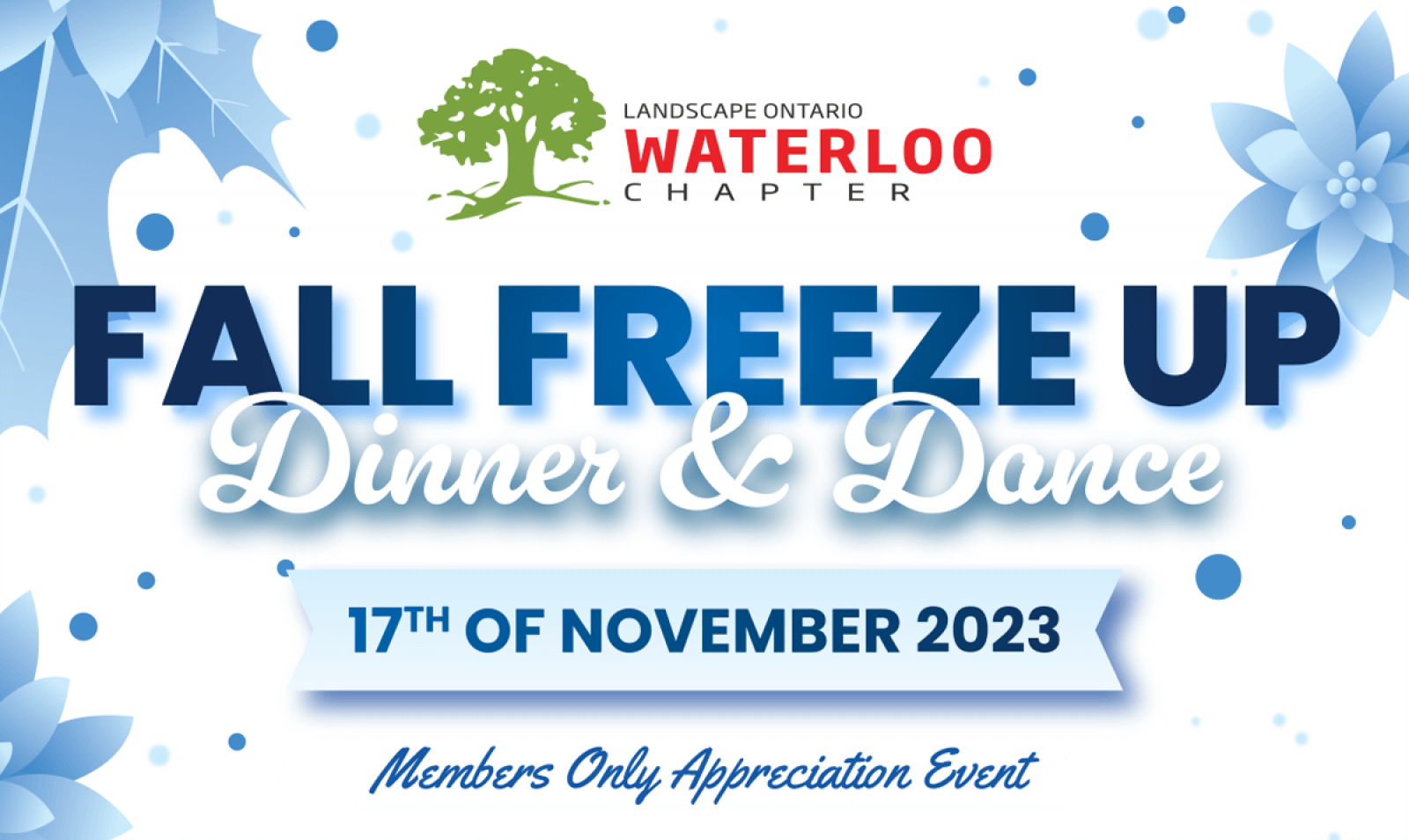 Waterloo Chapter Fall Freeze Up 2023