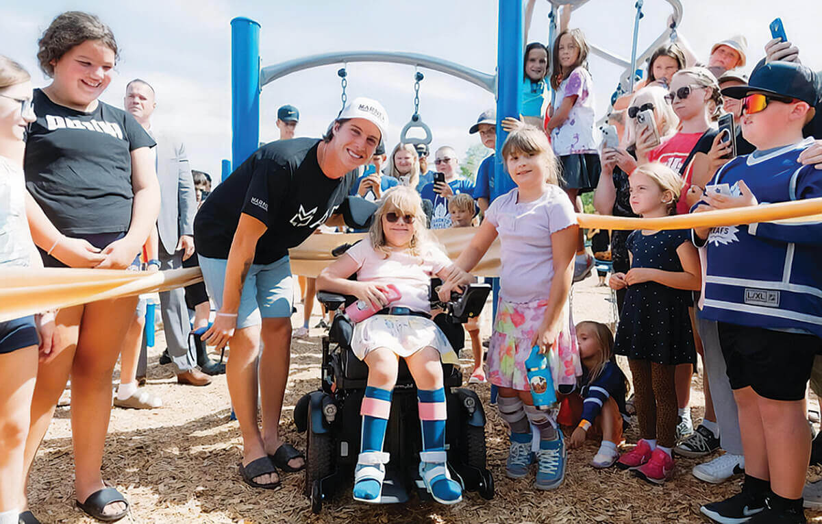 Marner Assist Foundation helps build accessible park