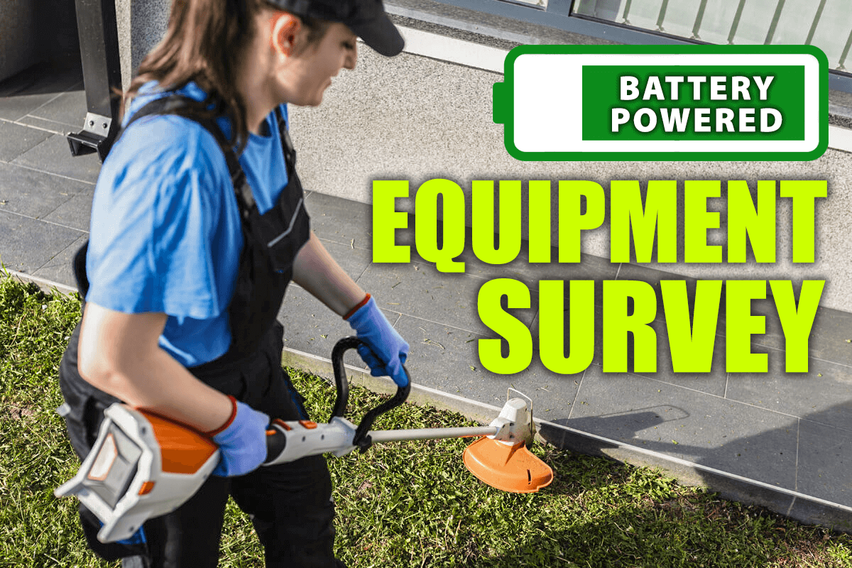 Battery-powered equipment state of the industry survey 2024