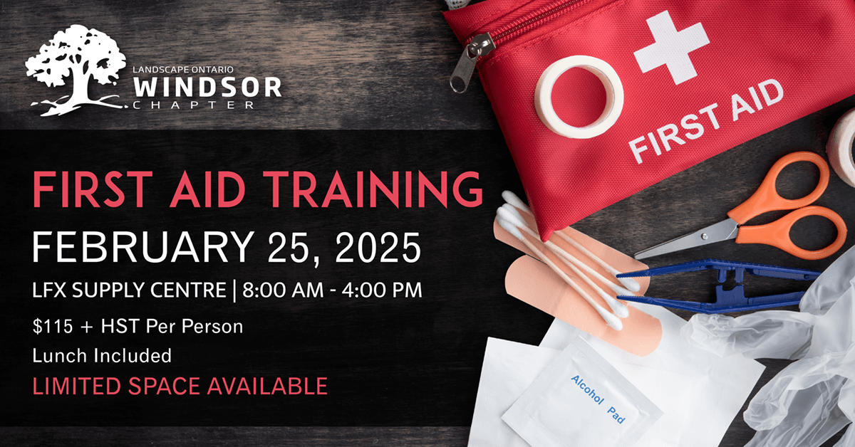 Windsor Chapter First Aid Training February 25, 2025