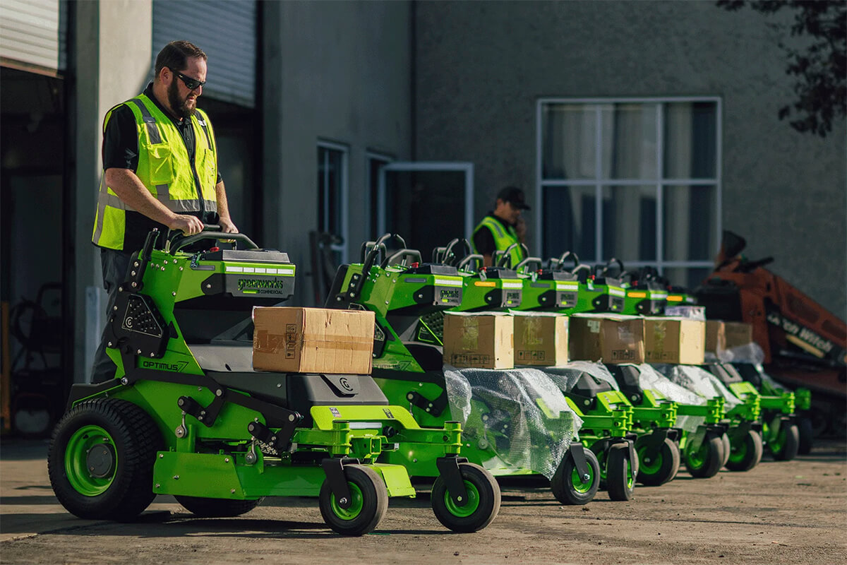 New member benefit: Greenworks equipment