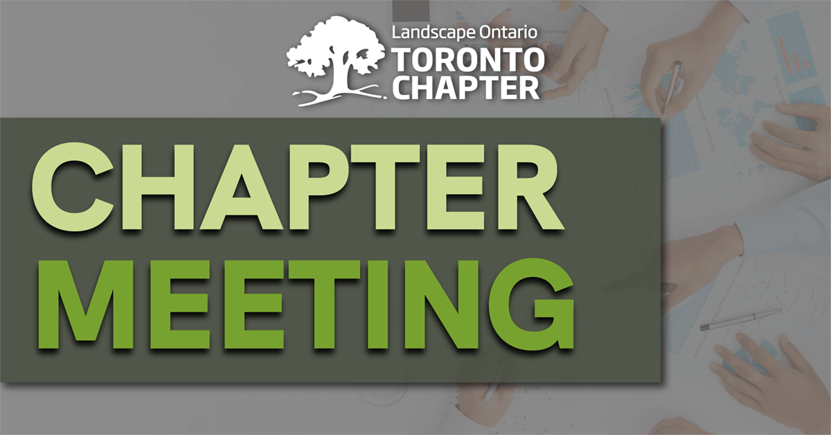 Toronto Chapter Meeting and AGM 2025