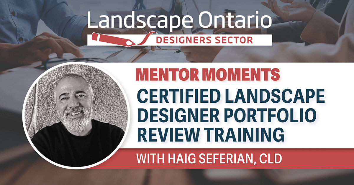 Landscape Designers Mentor Moments - December 10, 2025
